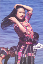 Kachikel girl, Atitlan, Guatemala